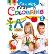 كراسة تلوين للاطفال ايزي 2 متعة التلوين الذكي ورق فاخر 16 Easy coloring VI-047